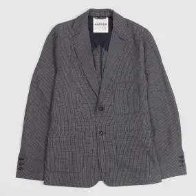 Hansen Dark Linen Blazer