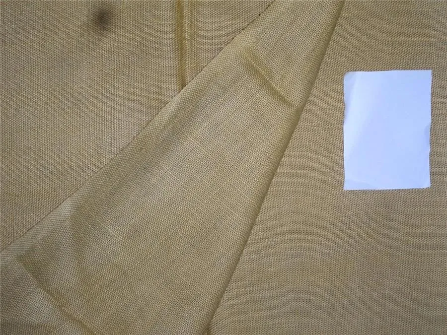 Heavy Linen Camel Color Fabric 58&quot; Cut Length of 1.60 yards