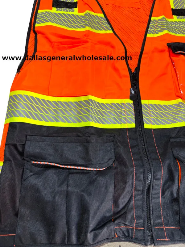 Industrial Standard Reflective Safety Vests Wholesale