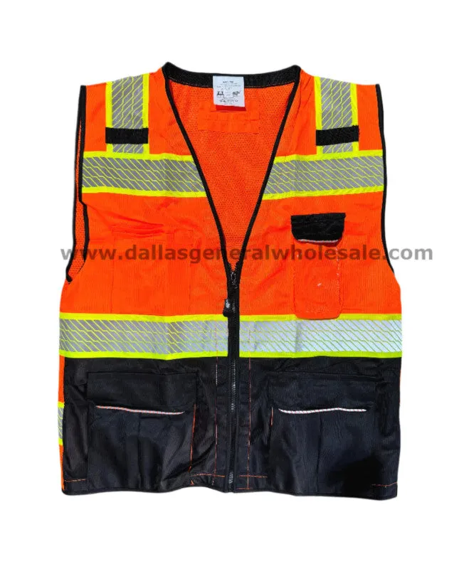 Industrial Standard Reflective Safety Vests Wholesale