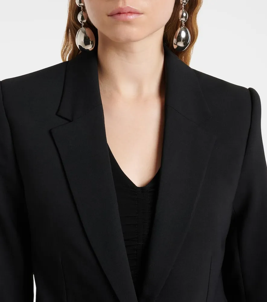 Isabel Marant Reva checked wool-blend blazer