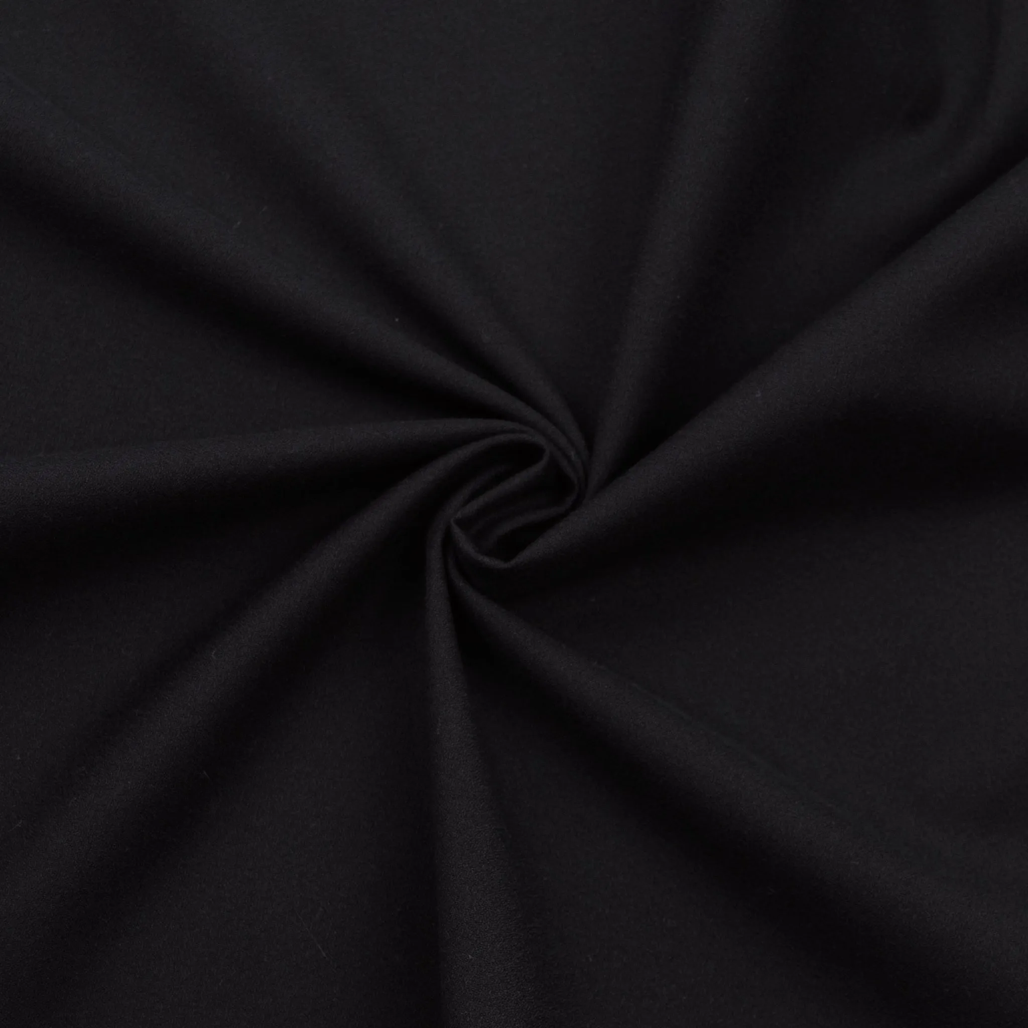 Ize Black Wool Crêpe SHOWROOM SAMPLE 34CM X 60CM