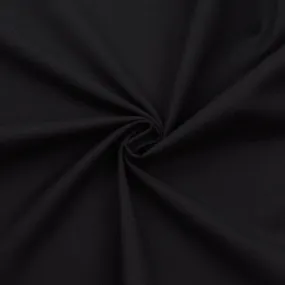 Ize Black Wool Crêpe SHOWROOM SAMPLE 34CM X 60CM