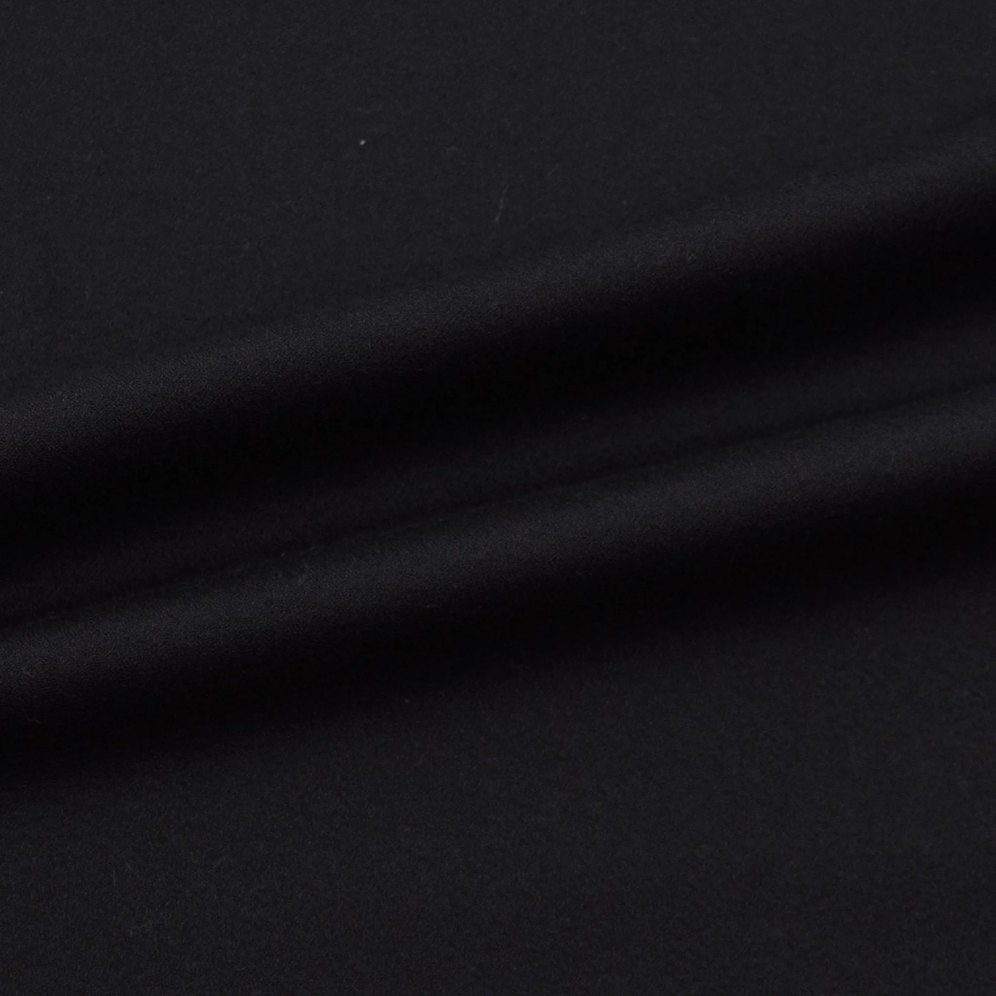 Ize Black Wool Crêpe SHOWROOM SAMPLE 34CM X 60CM