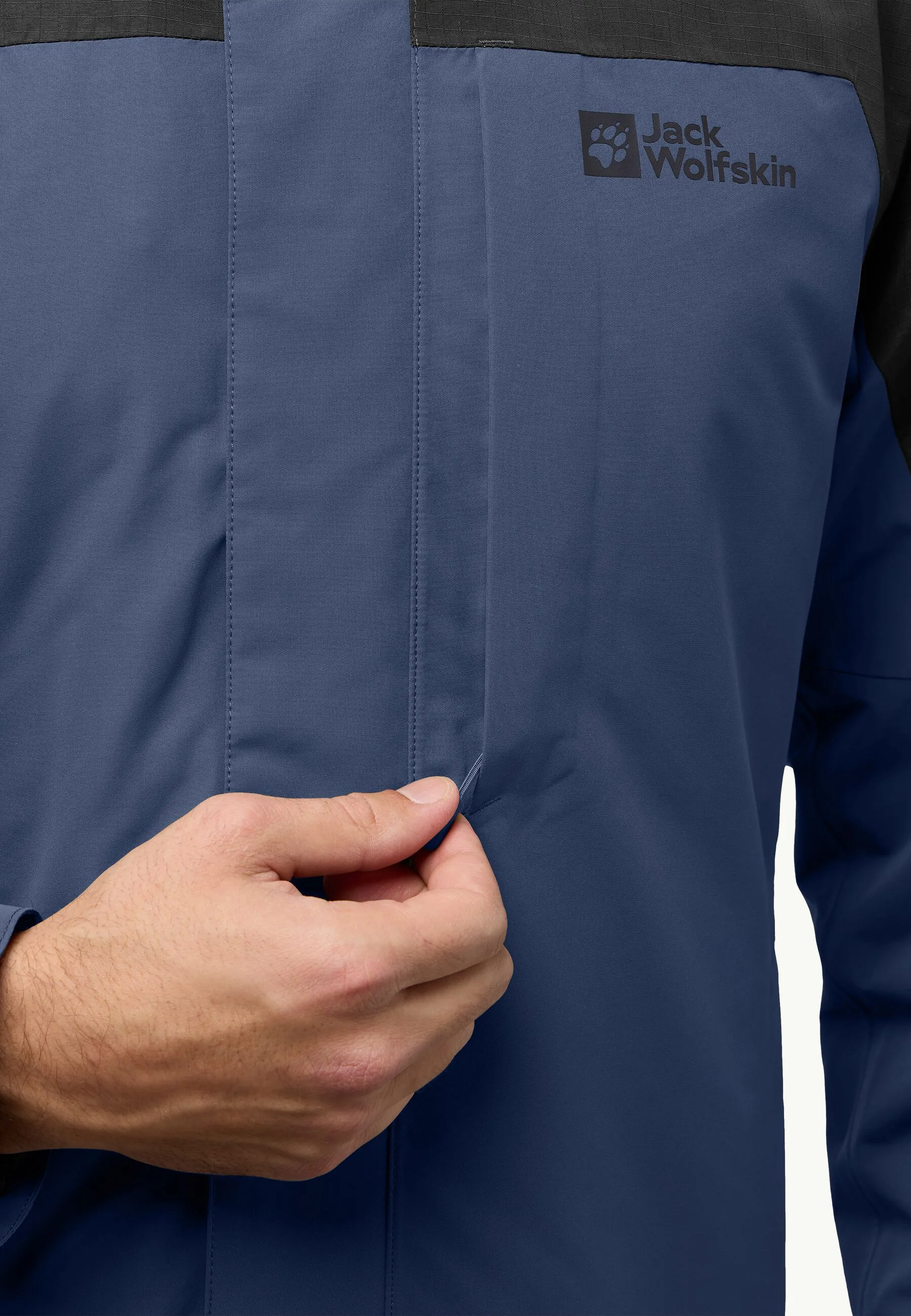 Jack Wolfskin Romberg 3 in 1 Jacket Mens Midnight Sky