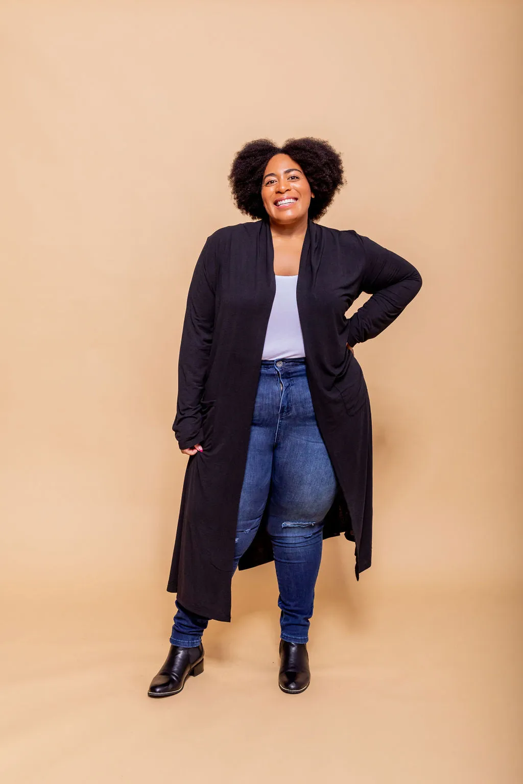 Jane Cardigan in Black