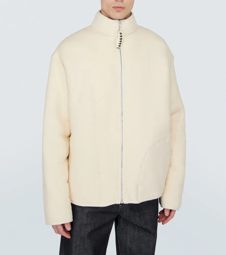 Jil Sander Cotton fleece jacket