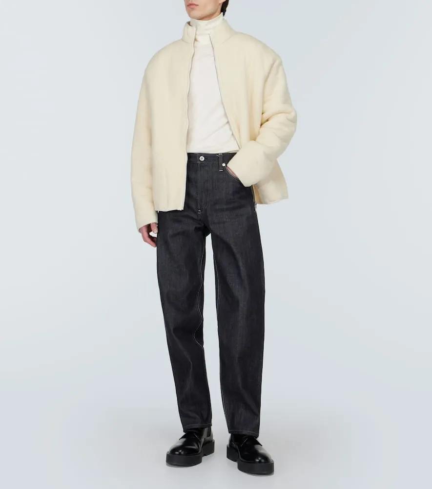 Jil Sander Cotton fleece jacket