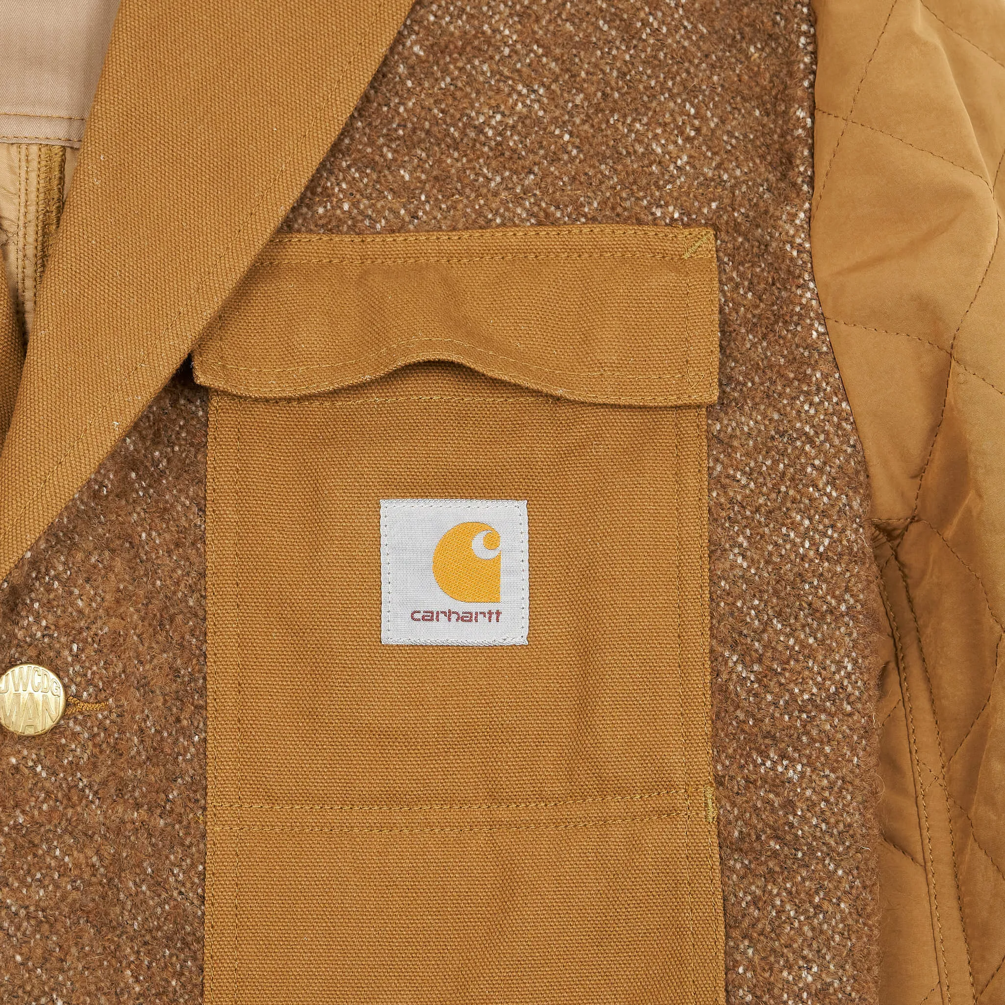 Junya Watanabe Man x Carhartt Patchwork Workblazer