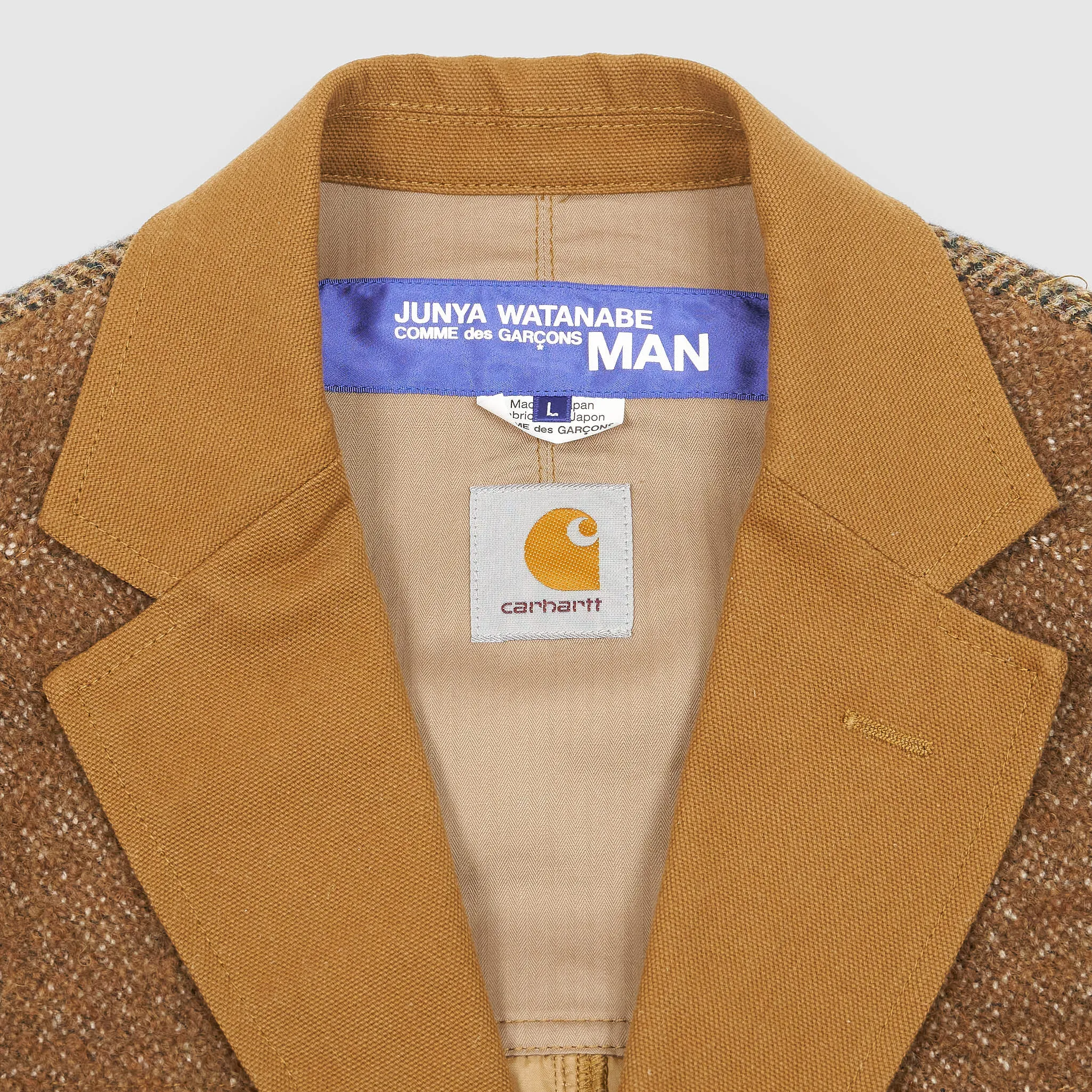 Junya Watanabe Man x Carhartt Patchwork Workblazer