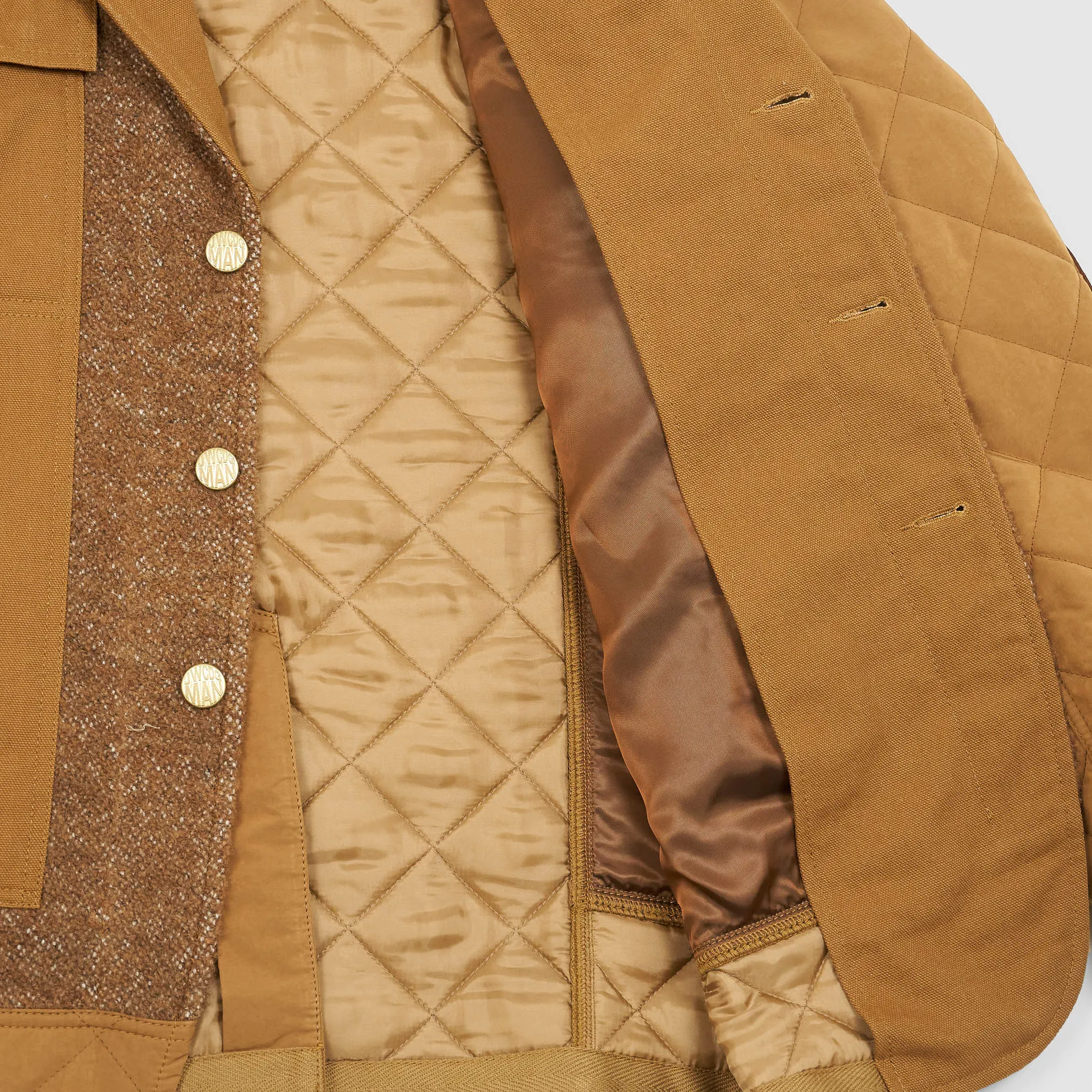 Junya Watanabe Man x Carhartt Patchwork Workblazer