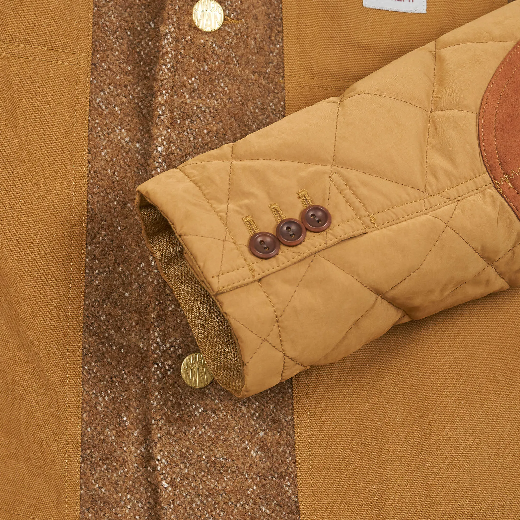 Junya Watanabe Man x Carhartt Patchwork Workblazer