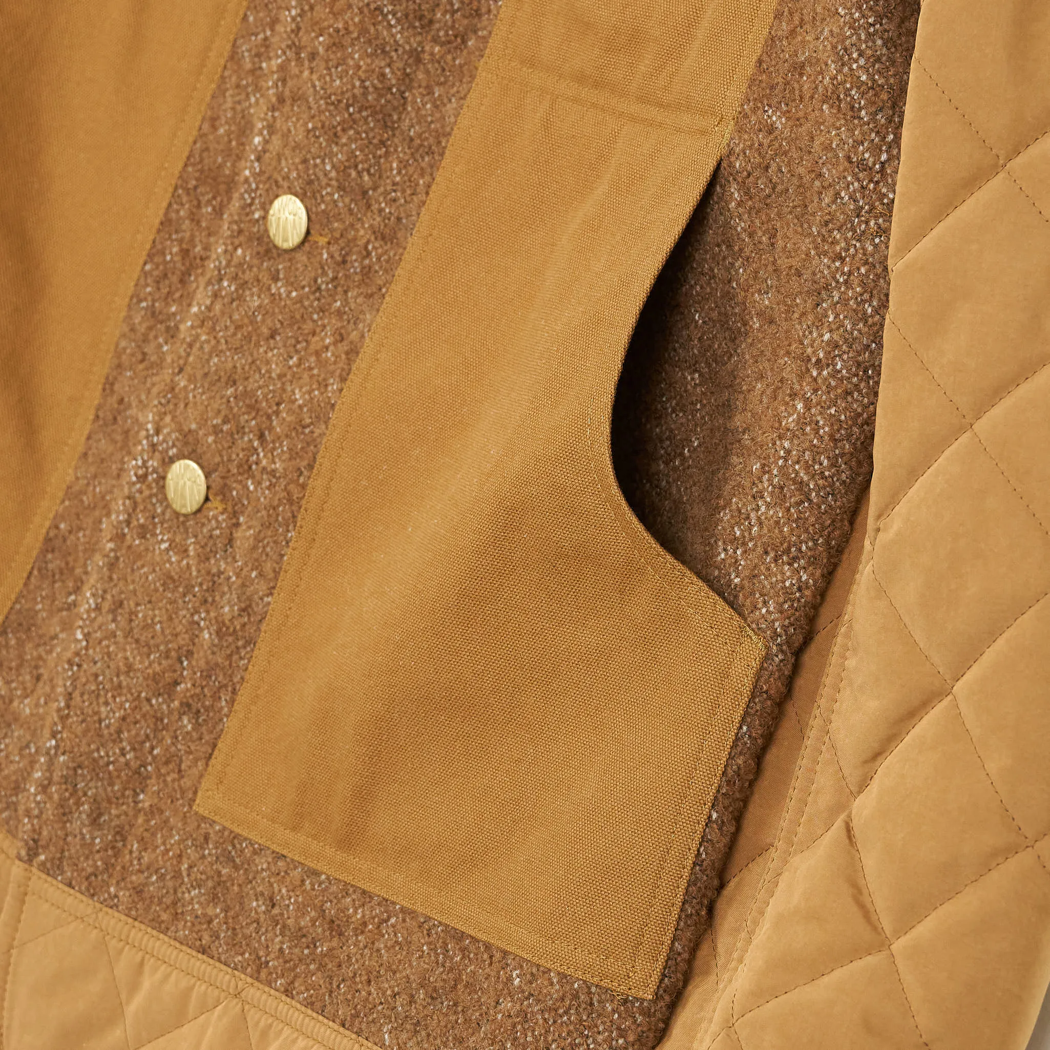 Junya Watanabe Man x Carhartt Patchwork Workblazer