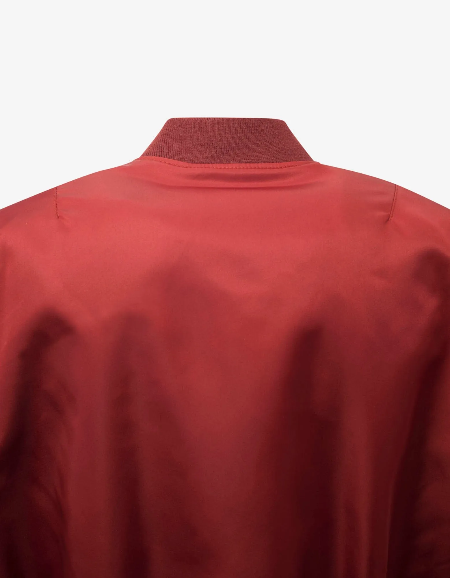 Kenzo Burgundy Jumping Tiger Bomber Jacket