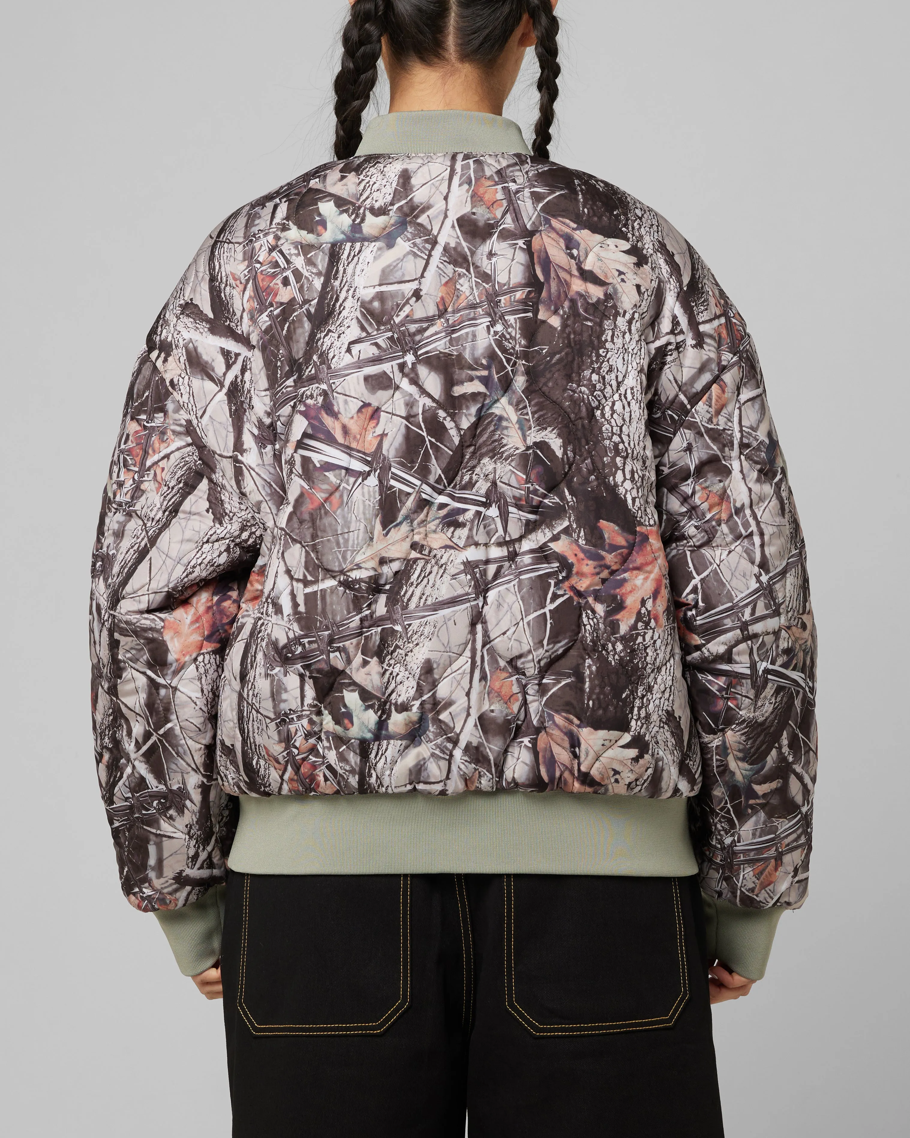 KRAVEN REVERSIBLE BOMBER - Green