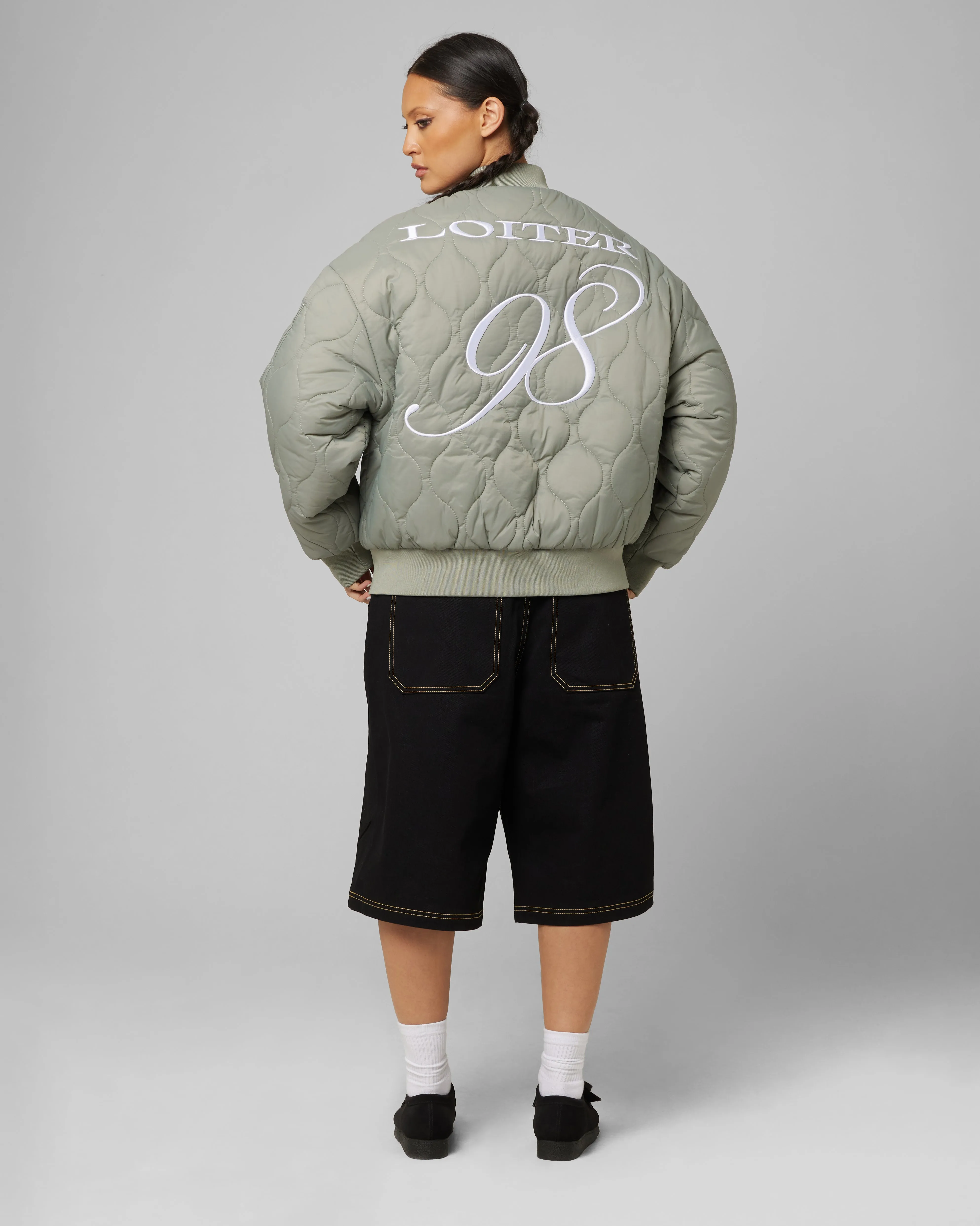 KRAVEN REVERSIBLE BOMBER - Green