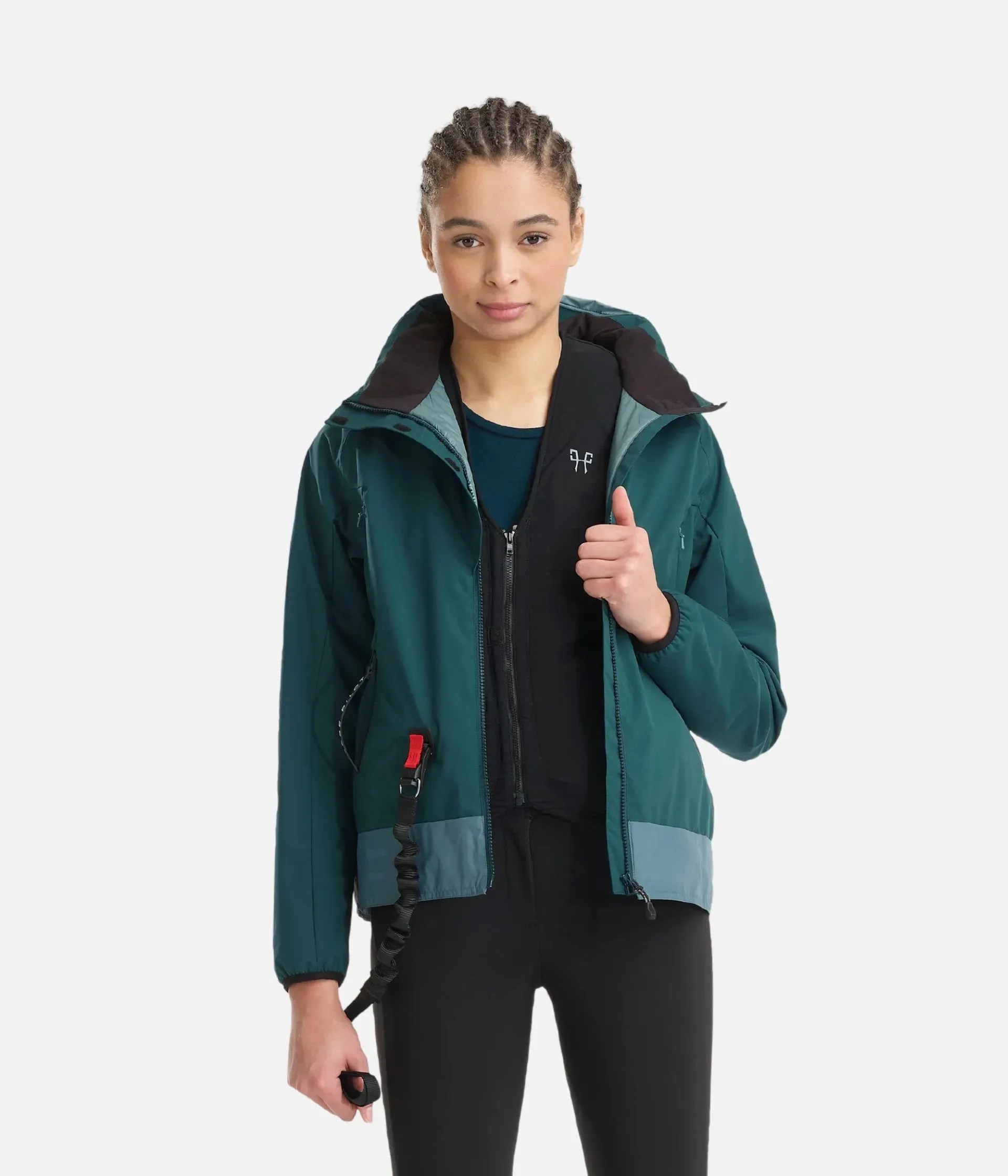 Ladies Air Vest Compatible Bombers Jacket