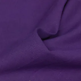 Lenis Purple Cotton Linen Blend