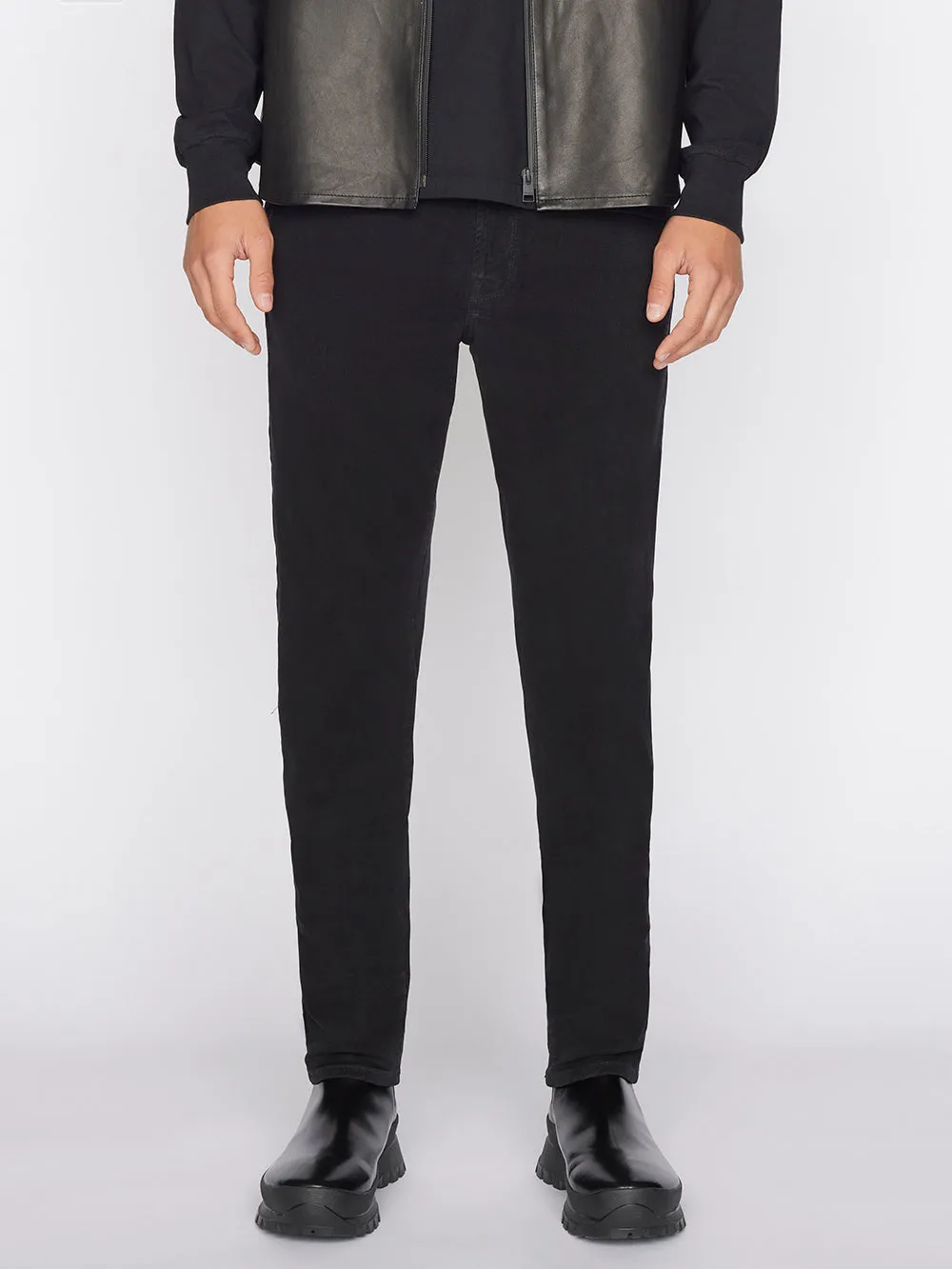 L'Homme Slim Brushed Twill -- Noir