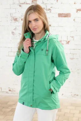 Lighthouse Ladies Beachcomber Waterproof Breathable Lightweight Jacket-SEA GRASS