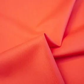 Malika Orange Red Wool Suiting SHOWROOM SAMPLE 34CM X 60CM