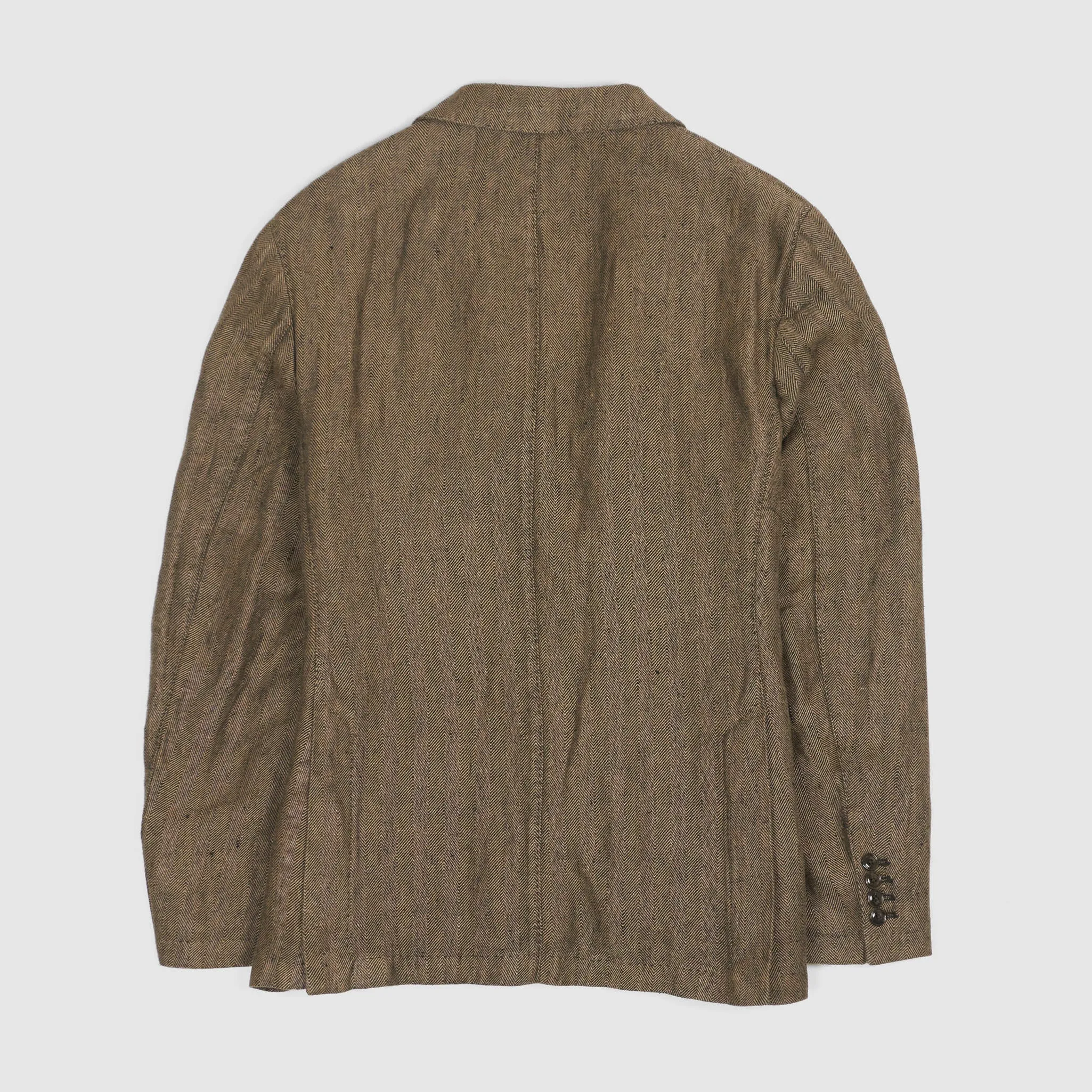 Man 1924 Kennedy Linen Herringbone Blazer