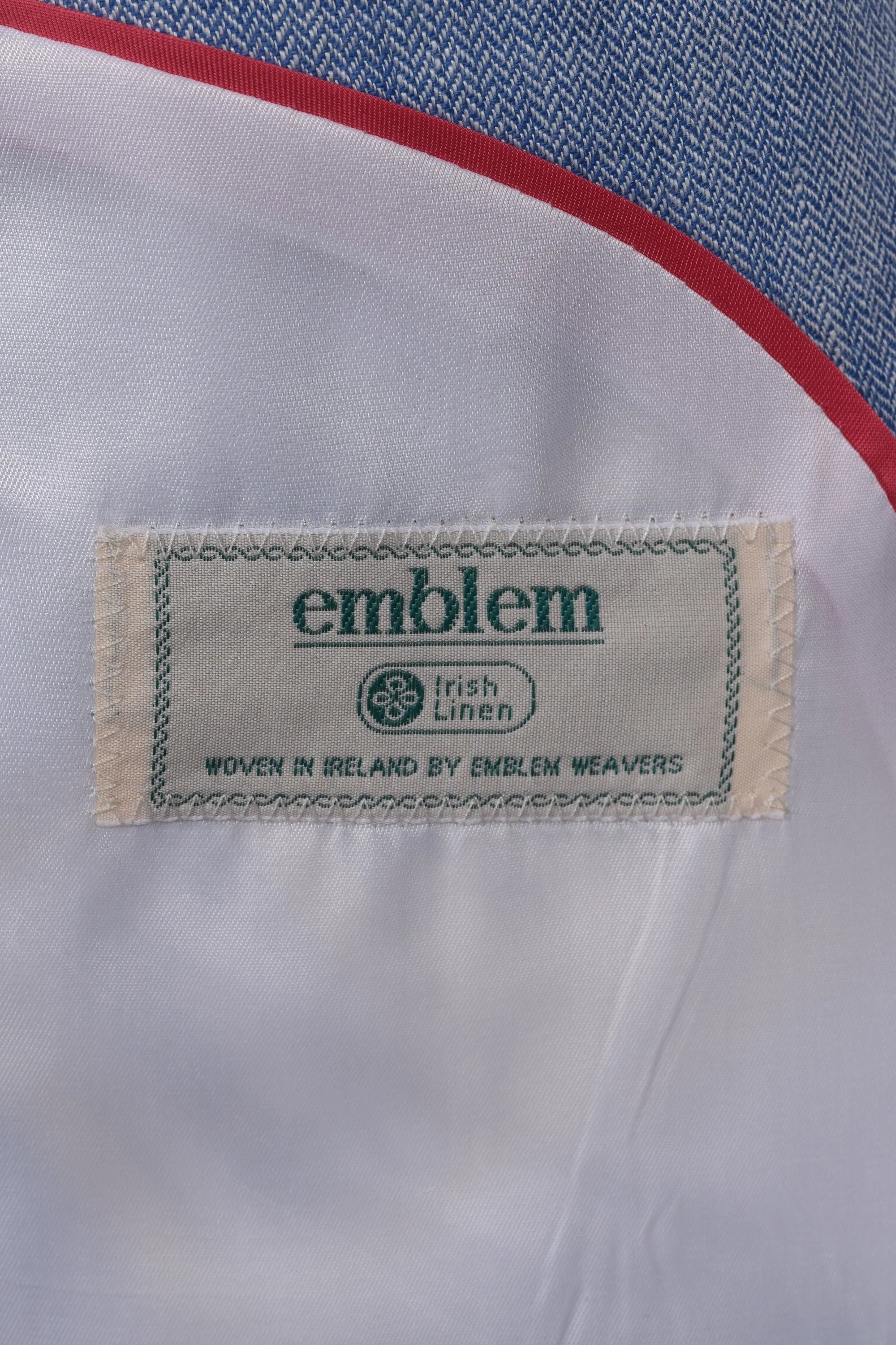 Mazzelli Linen Jacket Light Blue