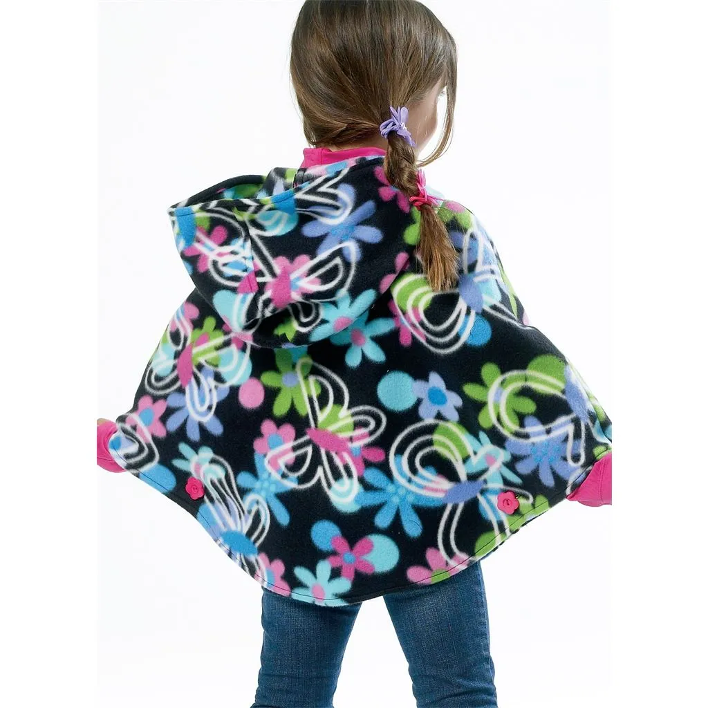 McCall's Pattern M6431 Children's / Girls' Ponchos