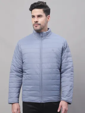 Men Sky Blue Reversible Jacket