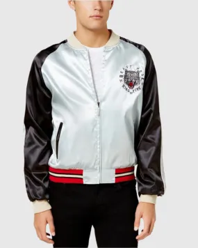 MEN'S BEAST MODE EMBROIDERED COLORBLOCKED JACKET
