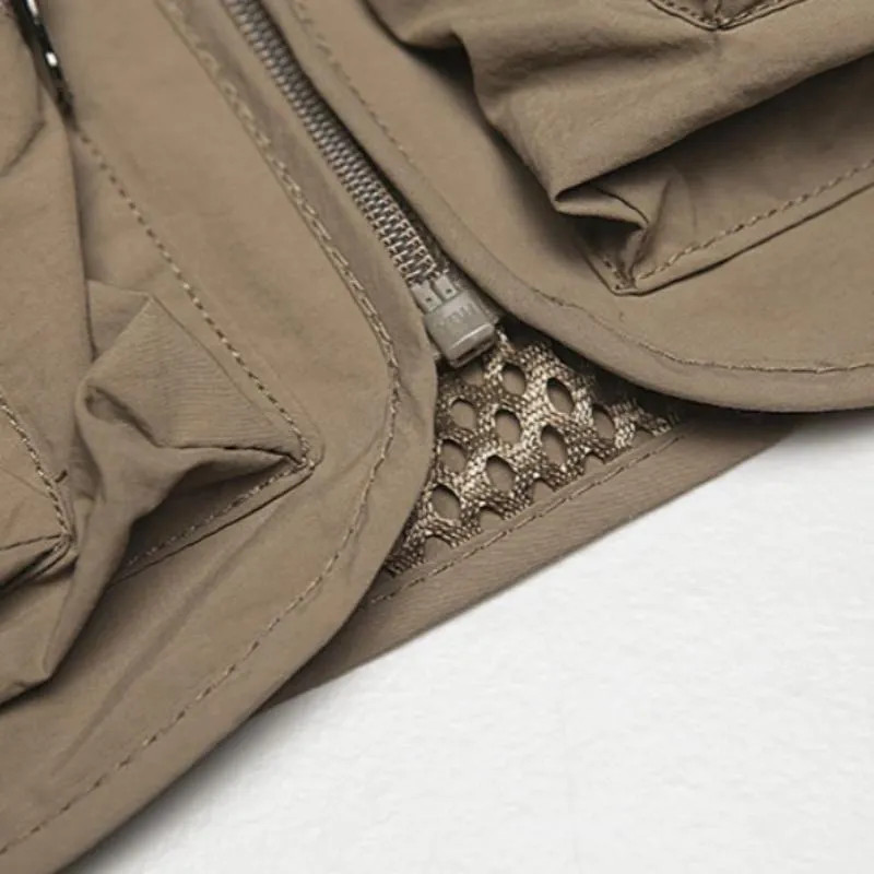 Men's Summer Mesh Vest With Pockets