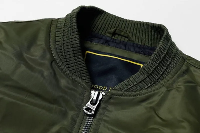 Men's Winter Bomber With Pockets