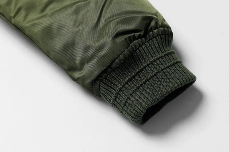 Men's Winter Bomber With Pockets