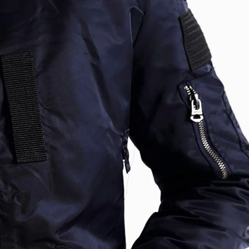 Men's Winter Bomber With Pockets