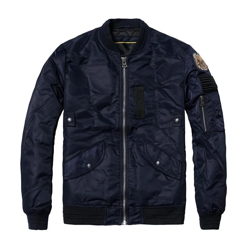 Men's Winter Bomber With Pockets