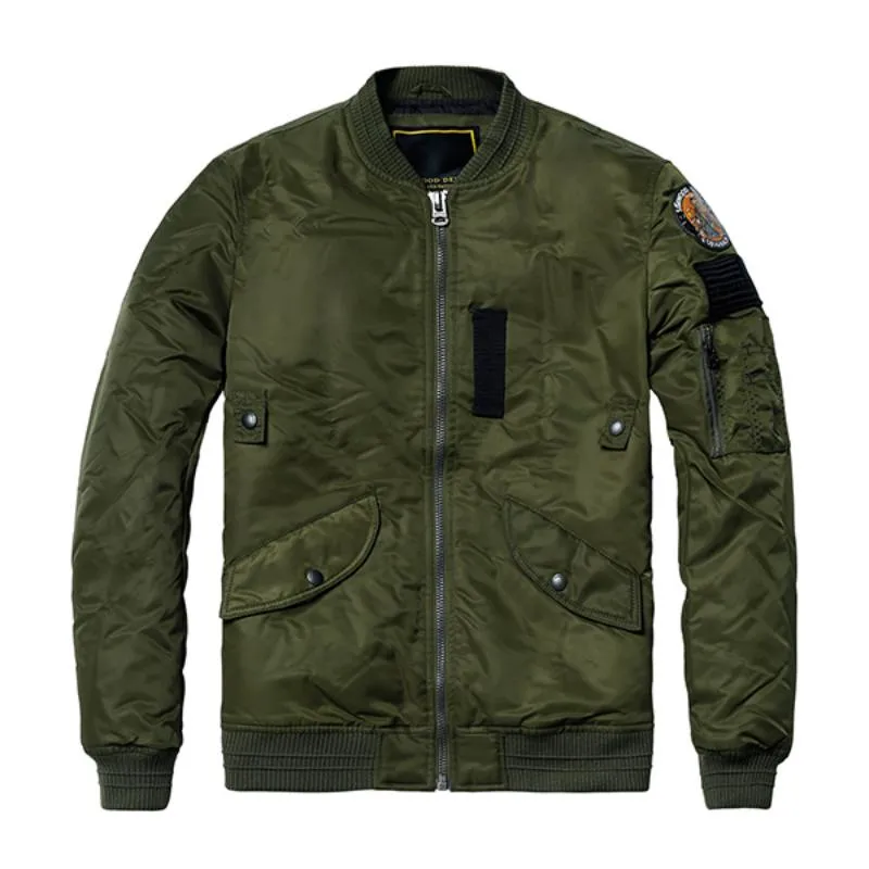 Men's Winter Bomber With Pockets