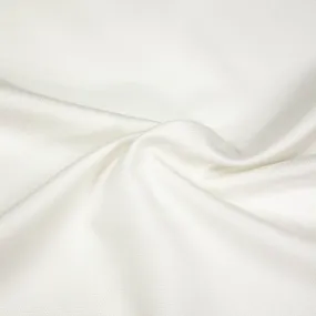 Minan Ivory White Wool Suiting