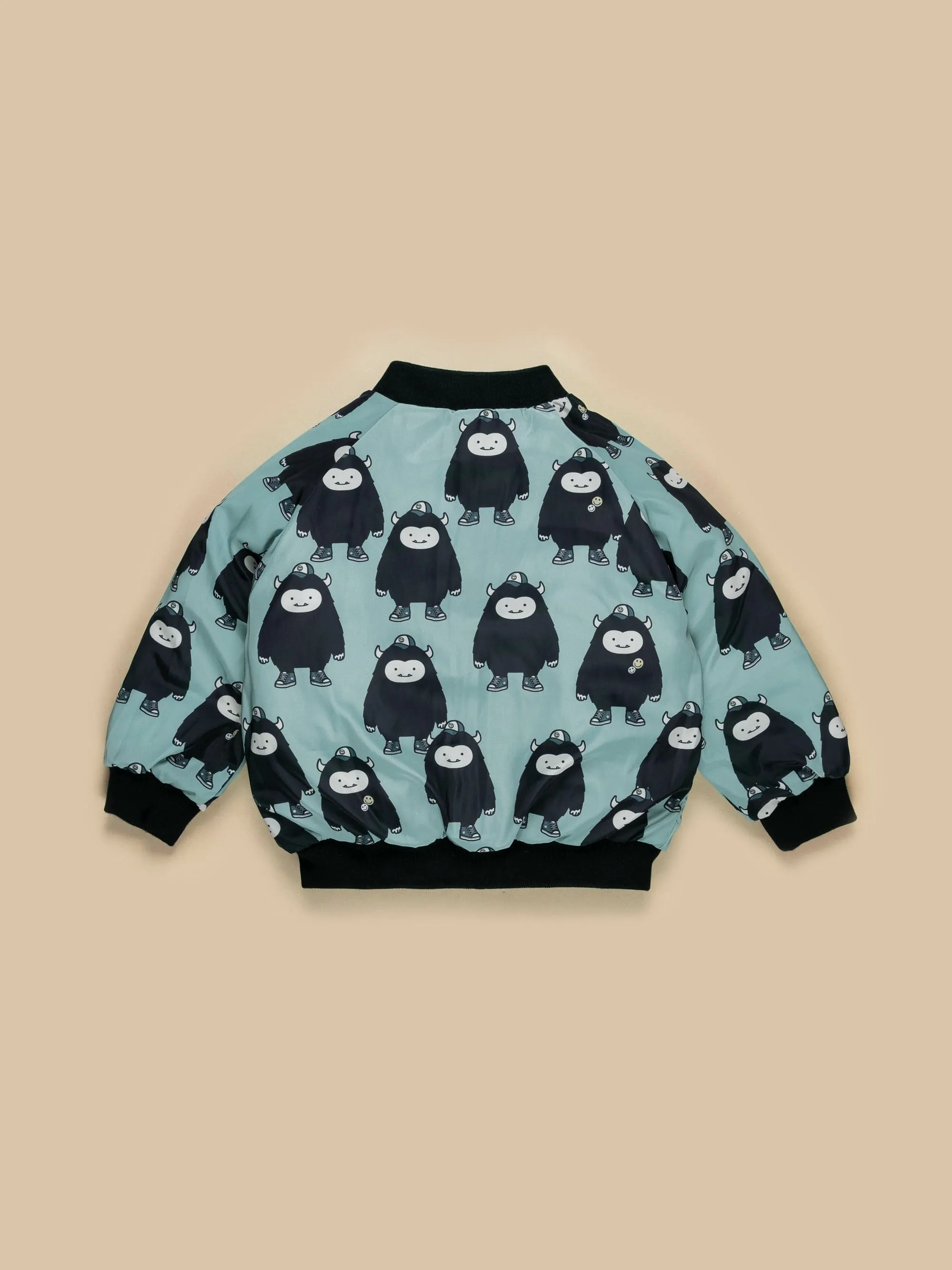 Monster Reversible Bomber - Wasabi   Black