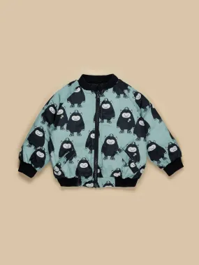 Monster Reversible Bomber - Wasabi   Black