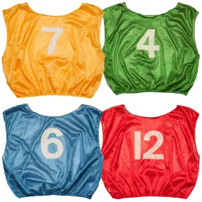 Numbered Scrimmage Vests