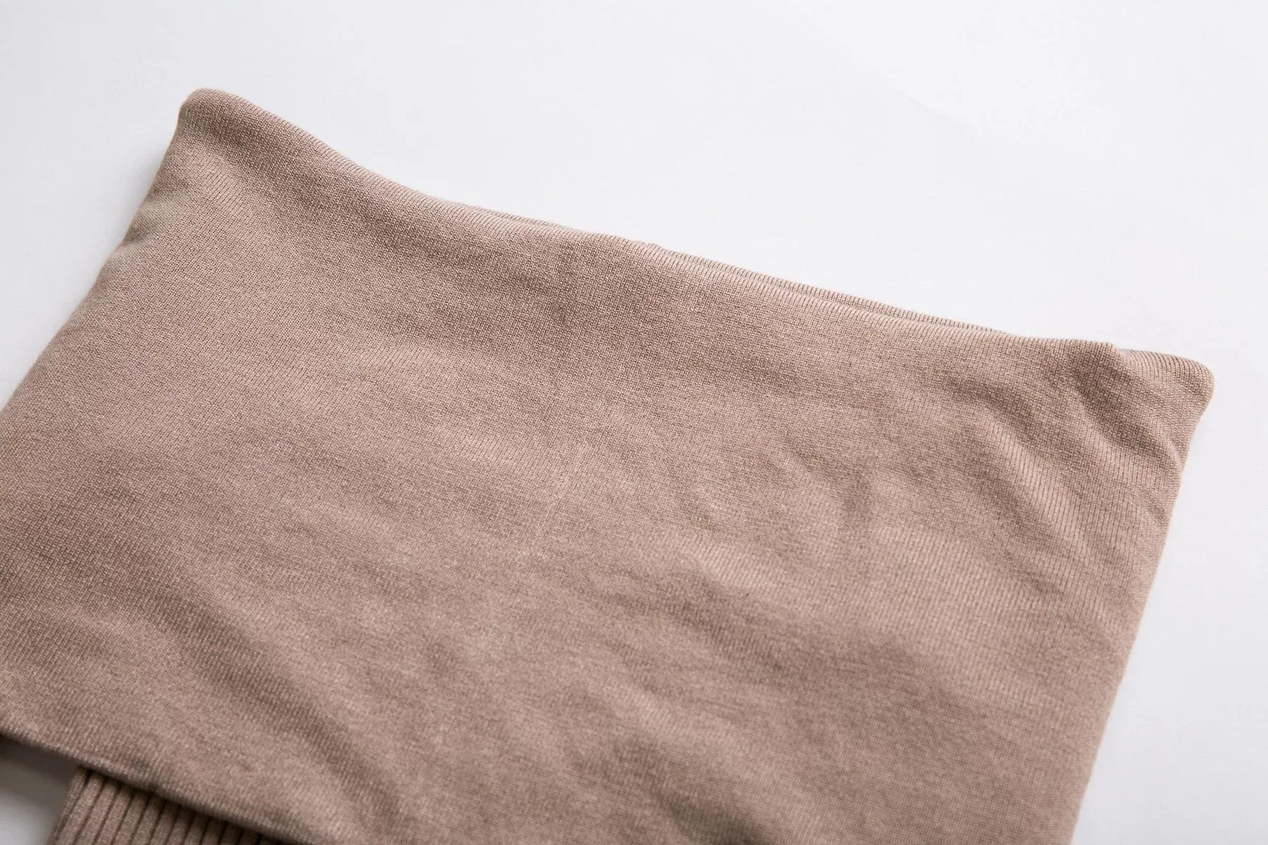 Off Shoulder Bodycon Knitting Long Sweater