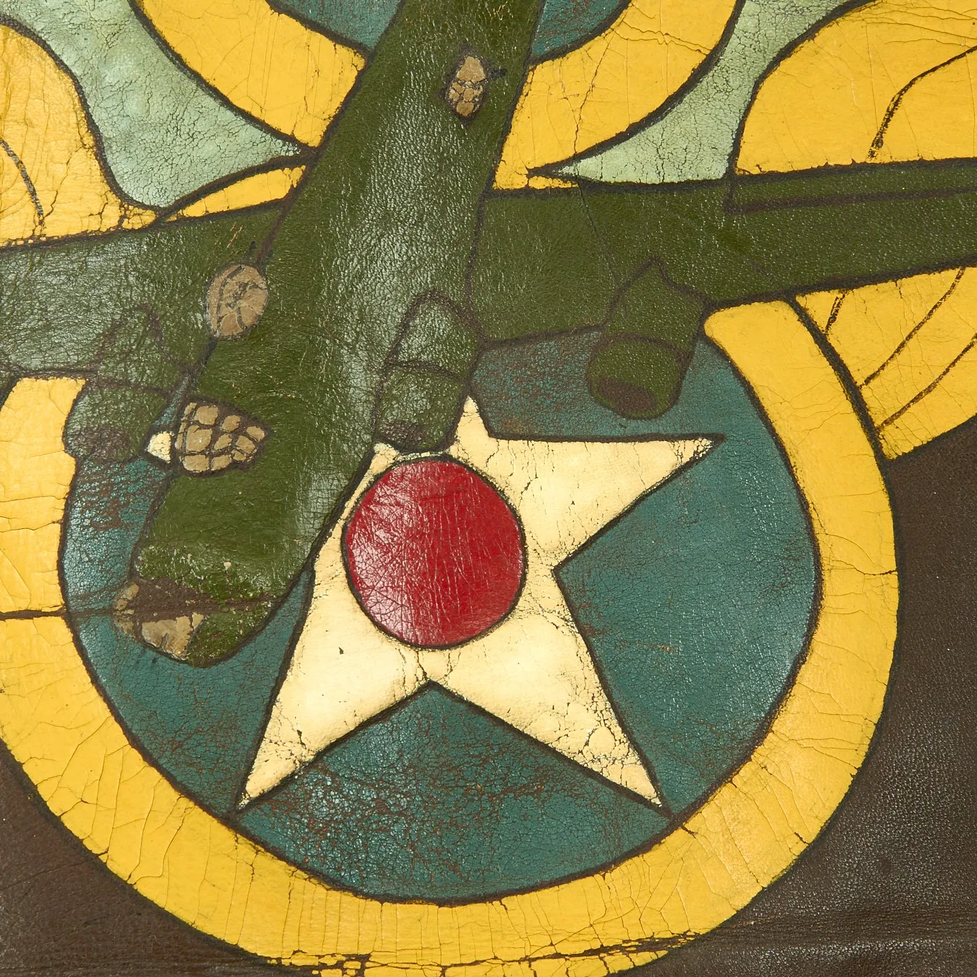Original U.S. WWII 8th Air Force Named and Painted A-2 Flight Jacket