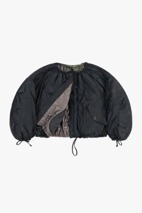 Parachute Quilt Bomber - Black / Anthracite