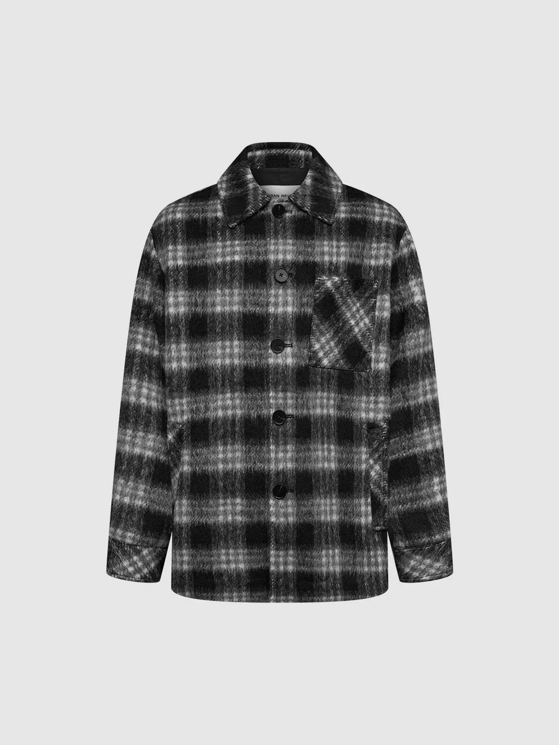 Plaid Button Up Jackets