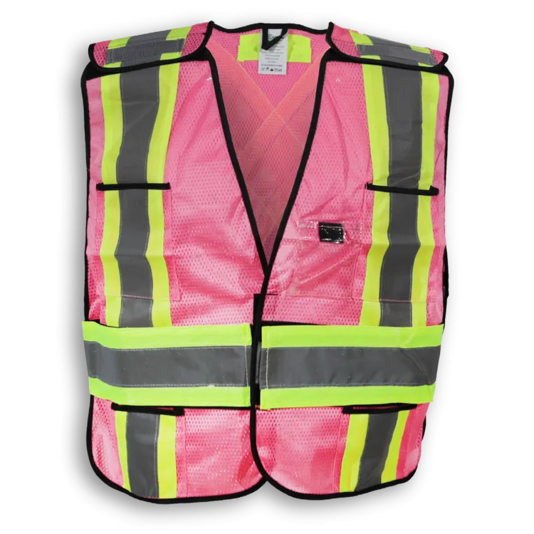 Polycon Hi Vis Mesh Safety Vest