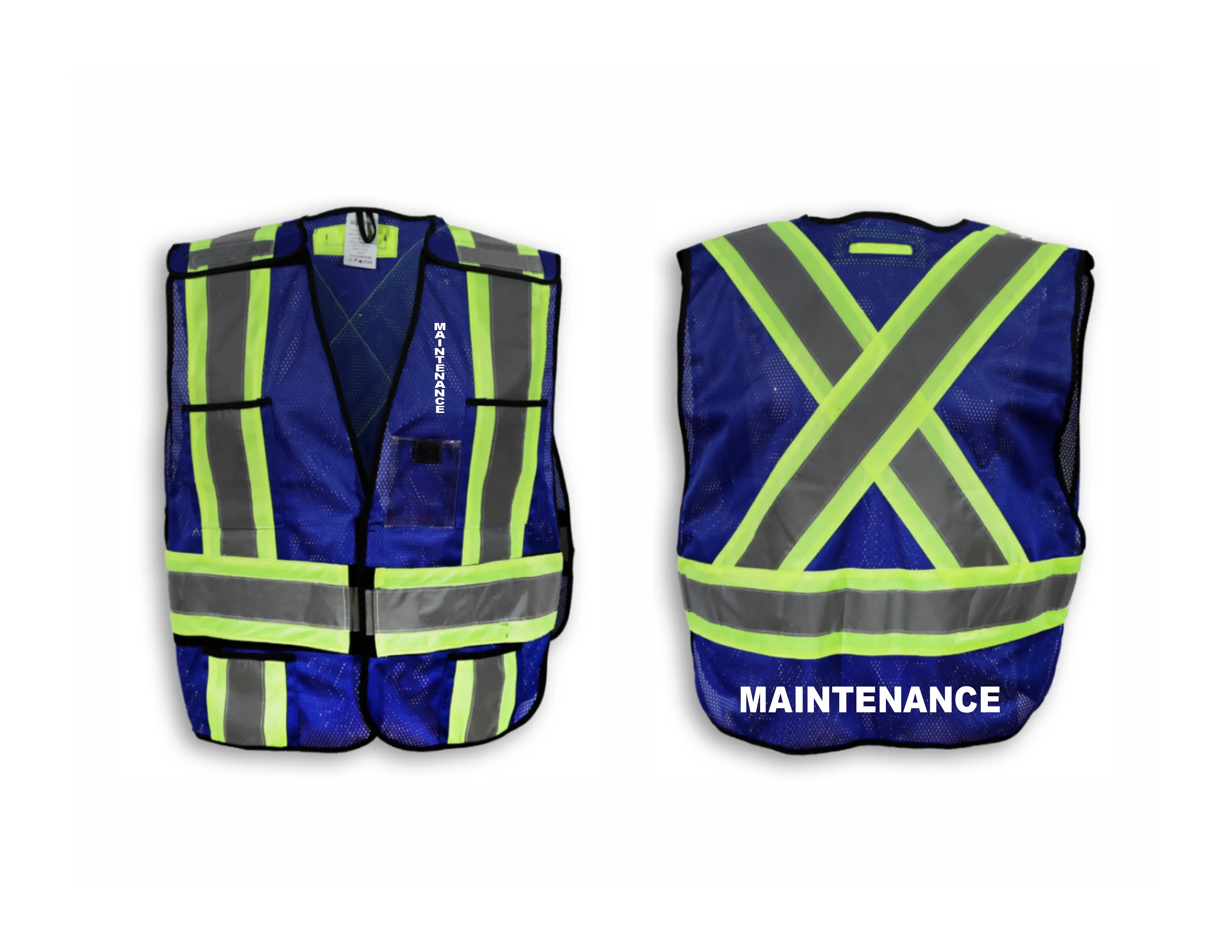 Polycon Hi Vis Mesh Safety Vest