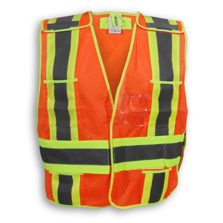 Polycon Hi Vis Mesh Safety Vest