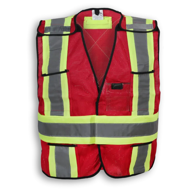 Polycon Hi Vis Mesh Safety Vest