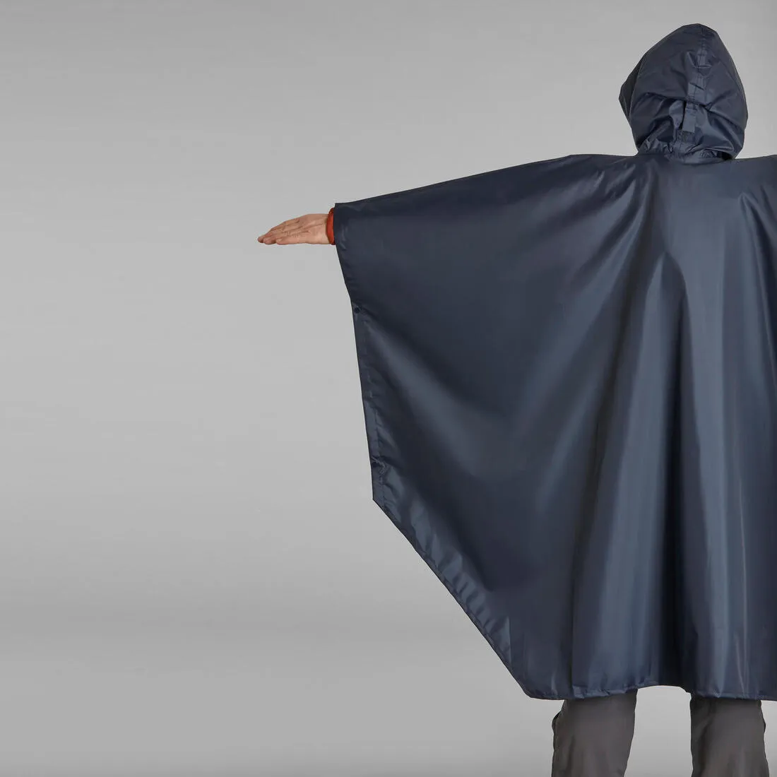 Poncho impermeable de senderismo azul Forclaz MT 100 30 L