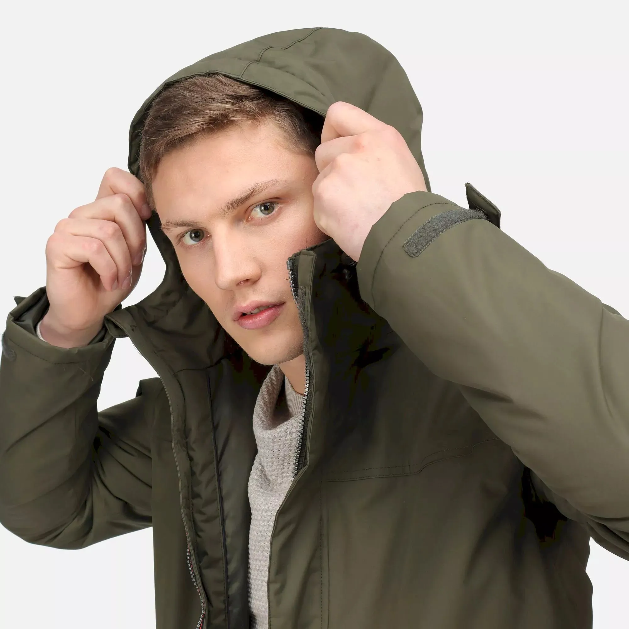 Regatta Men's Sterlings IV Waterproof Insulated Jacket  Dark Khaki